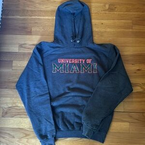 University of Miami sweatshirt size S